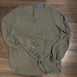 Green blouse, size L